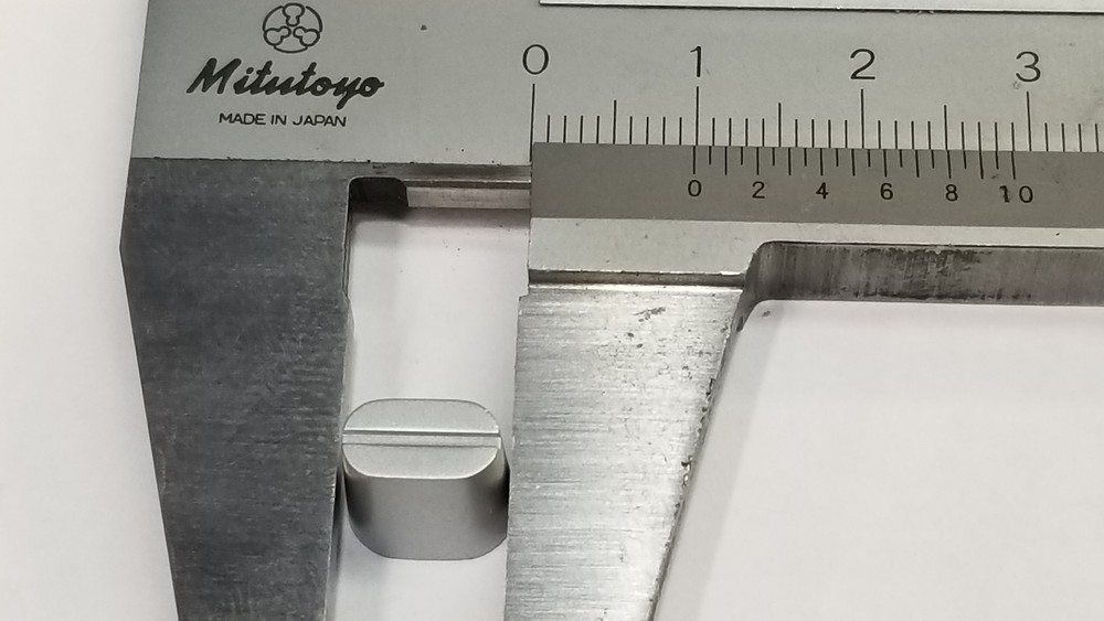 Vestax Fader knob , Oval Silver PMC EQ Knobs PMC 07 Pro