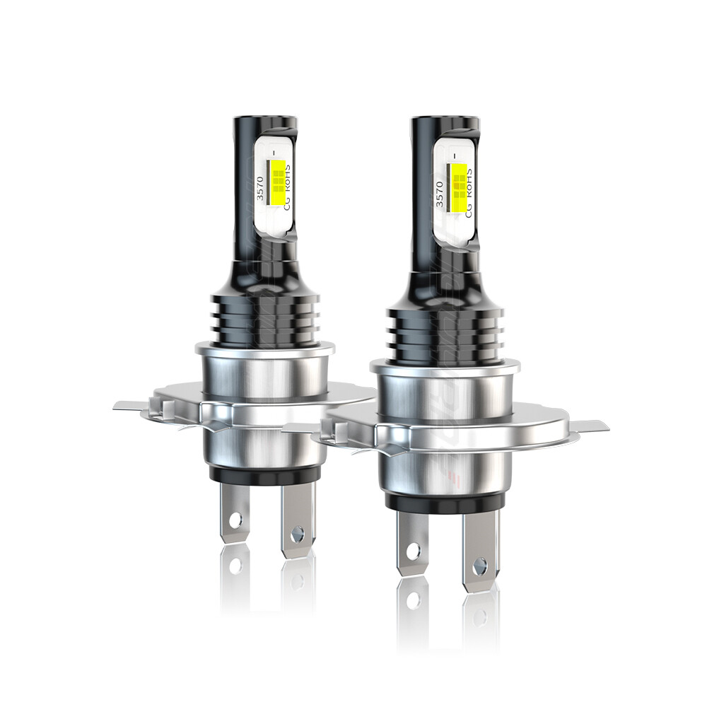 2pcs H4 SUPER LED Headlight For Yamaha Apex GT RX10GT 2006-2010 Snowmobile Bulbs