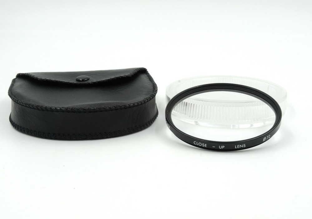 Sigma 72 Close Up Filter with Hard Case and Soft Carry Pouch