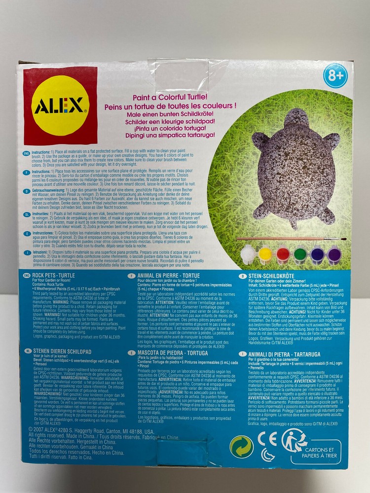 Alex Paintable Rock-Pets