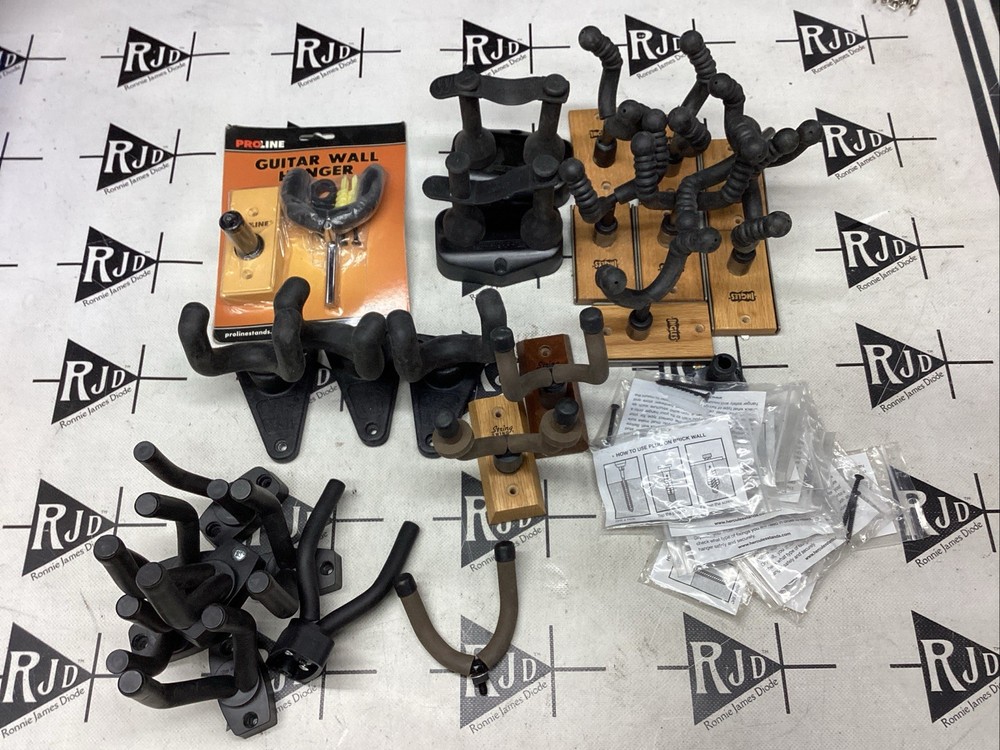 Guitar Wall Hangers Lot!