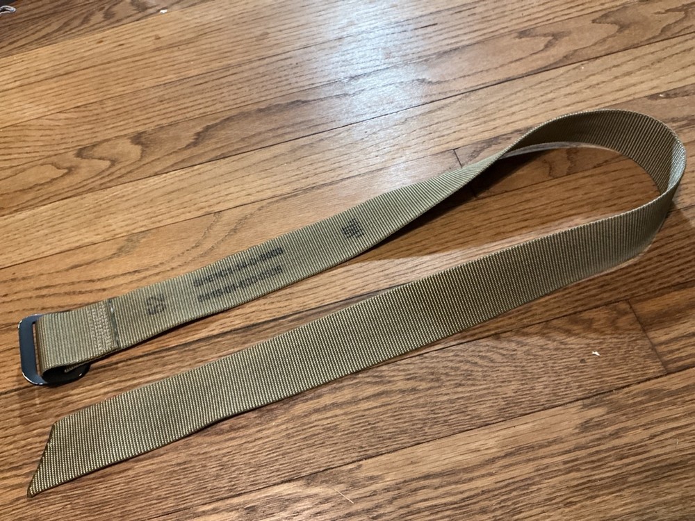 tactical belt, light olive, (says 52 = 1.75x41")