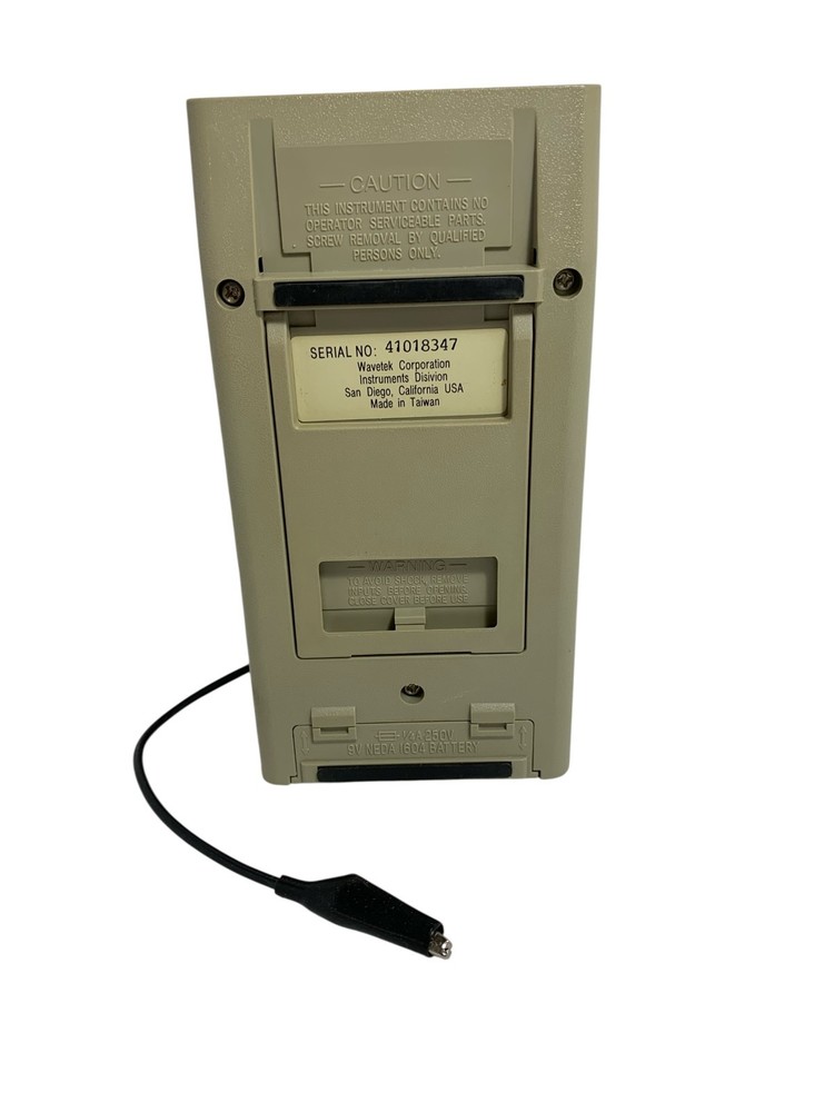 Vintage Collectable Electronic WAVETEK CM20A Digital Capacitance Meter