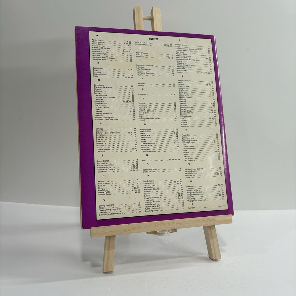 TSR Star Frontiers Alpha Dawn Basic Expanded Game Rules