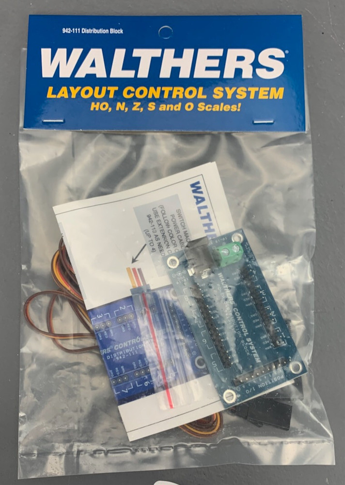Walthers 942-111 Layout Control System Dual Distribution Block E0054
