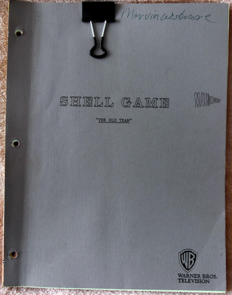 6 Original Shell Game Screenplays, Scripts Including Pai Gow, Dead Wrong....
