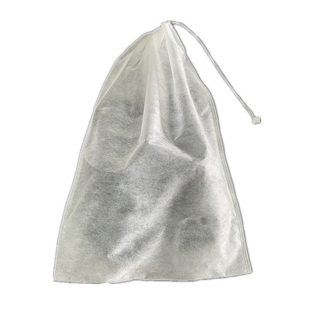 Fruit Bag Set 100PCS White Non Woven Drawstring Pest Control for Grape
