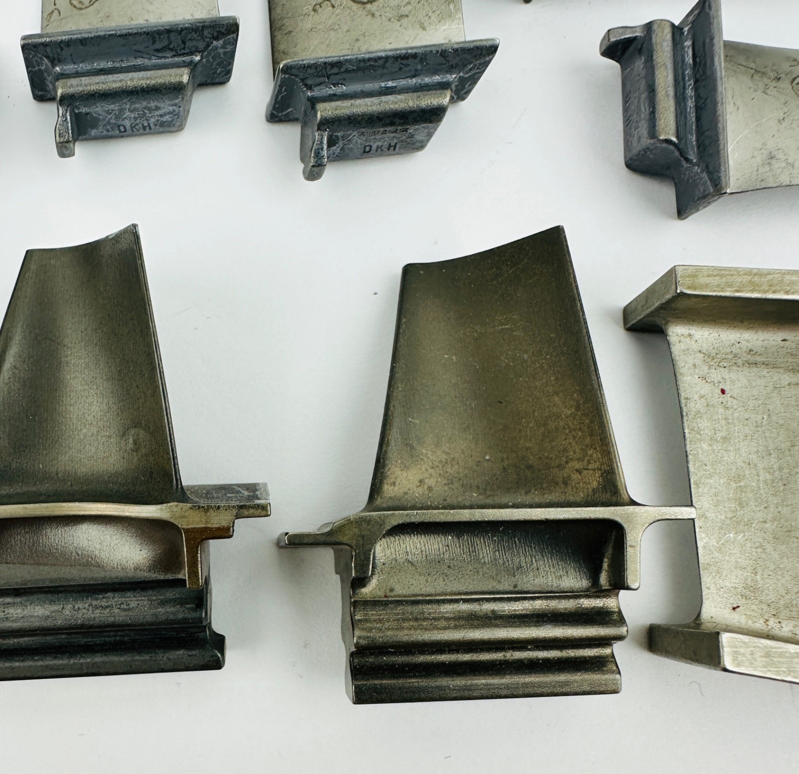 RL-10 Rocket Engine Turbine Blade Collection (Estate) + Original Polaroid