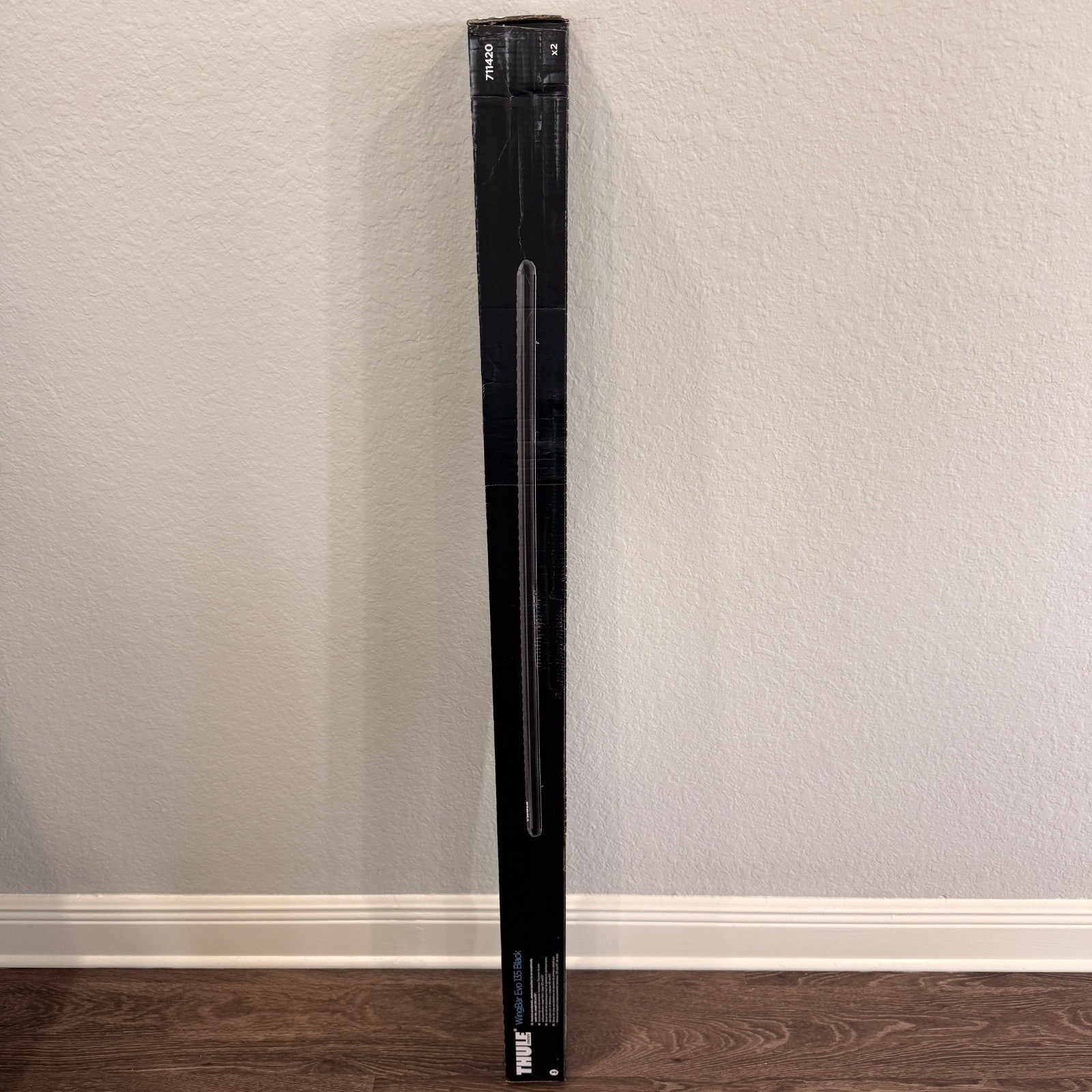 Thule WingBar Evo 135 cm Roof Bars 711420 (53" inches / 2 Pack) Color: Black