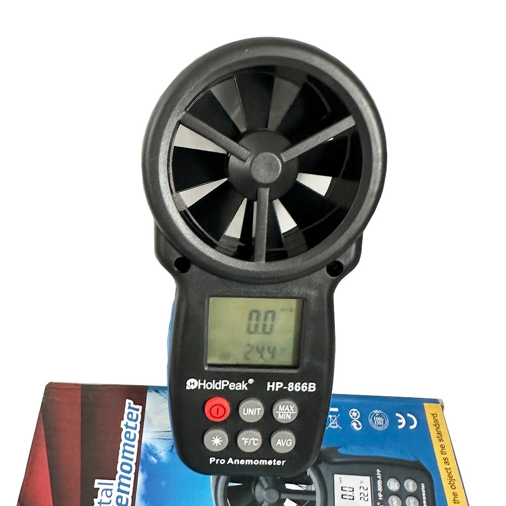 Digital Anemometers Wind Chill Indication Function Wind Speed Range 0.3~30m/s