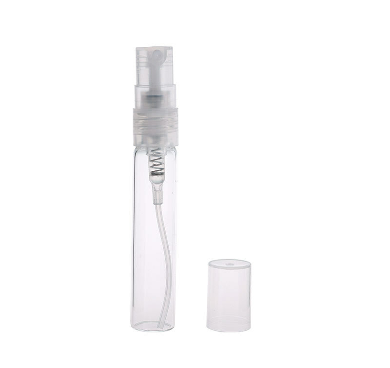 5-100PCS Clear Plastic Spray Bottle Empty Perfume Refilled Container Sample
