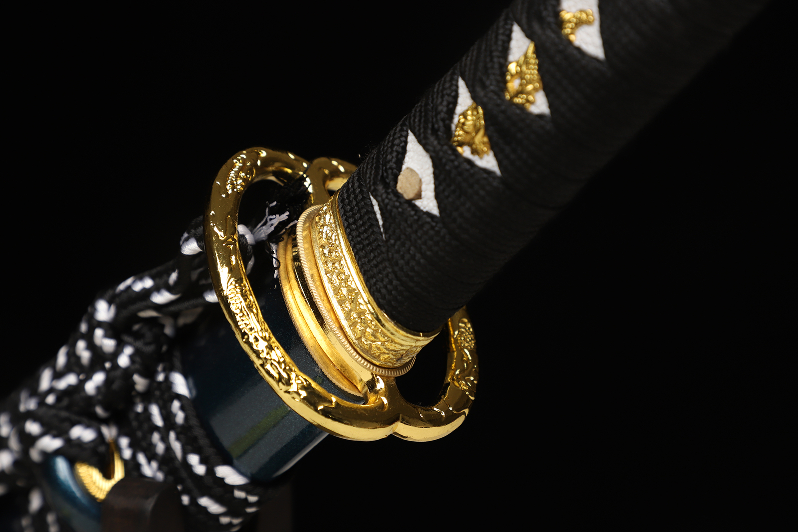 Musashi Katana Clay Tempered T10 Steel Full Tang Samurai Short Sword 20'' Tanto