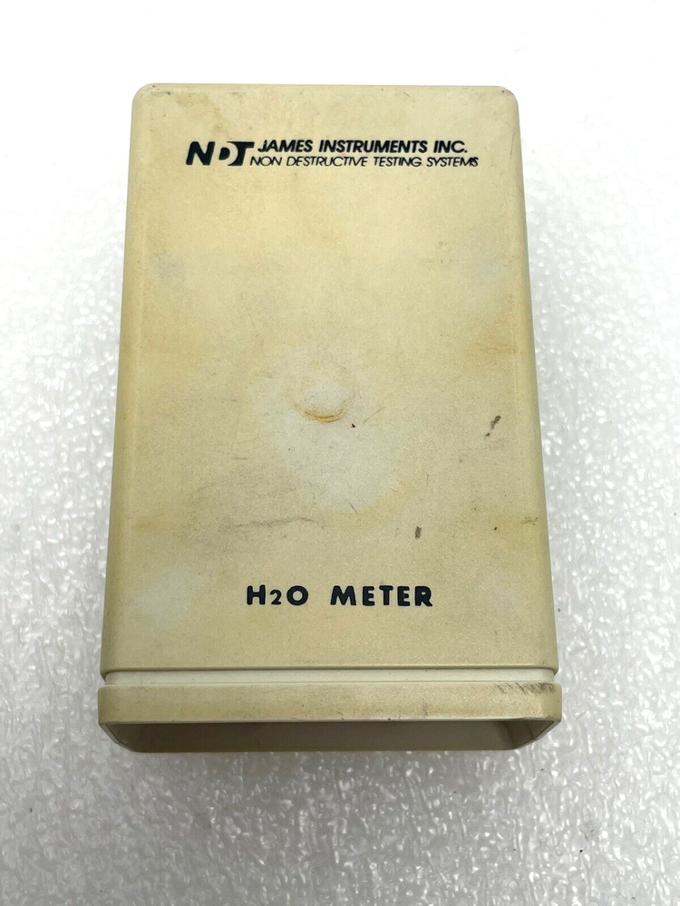NDT H20 METER JAMES INSTRUMENTS NON DESTRUCTIVE TESTING SYSTEMS TESTED WORKING