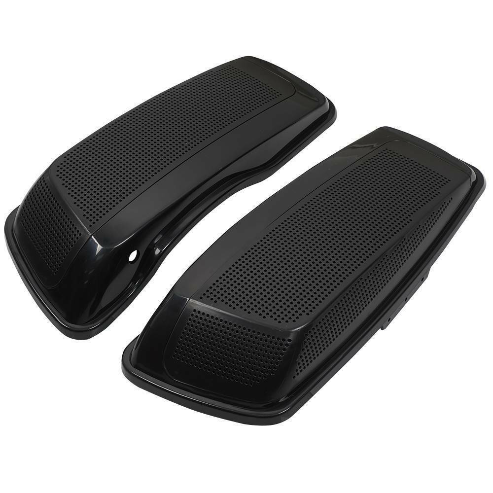 Unpainted Dual 6x9" Speaker Saddlebag Lids For 2014-Up Harley Touring Road Glide