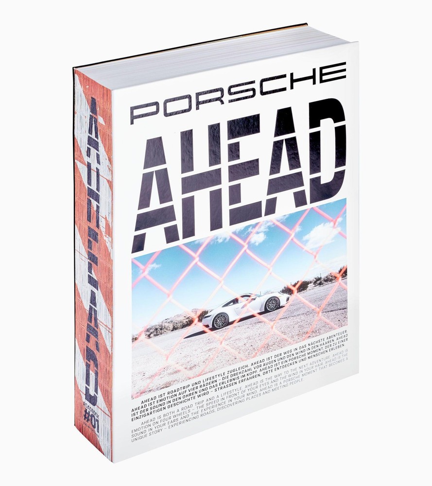 PORSCHE AHEAD coffee table book