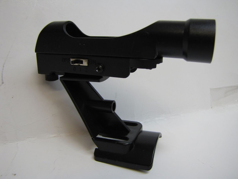 Red Dot Telescope Viewfinder Finder with Fixed Base Bracket Ruby Coated Lens