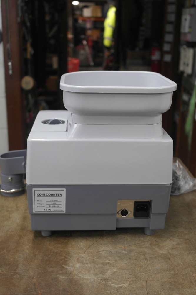 Coin Counter CS-2000 w/ Accessories
