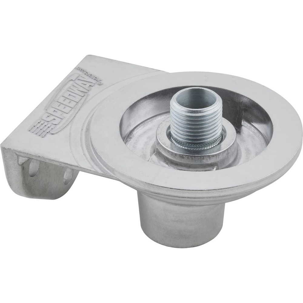 Single Remote Oil Filter Bracket, Vertical Outlet, 3/4-16 Thread