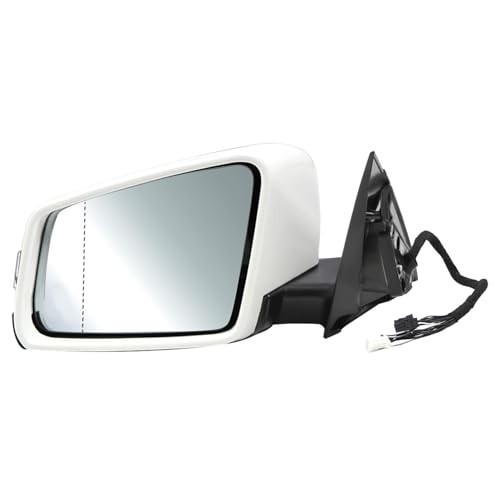 Driver Side Mirror Assembly Compatible with CLA250 CLA45 AMG 2014 Left White