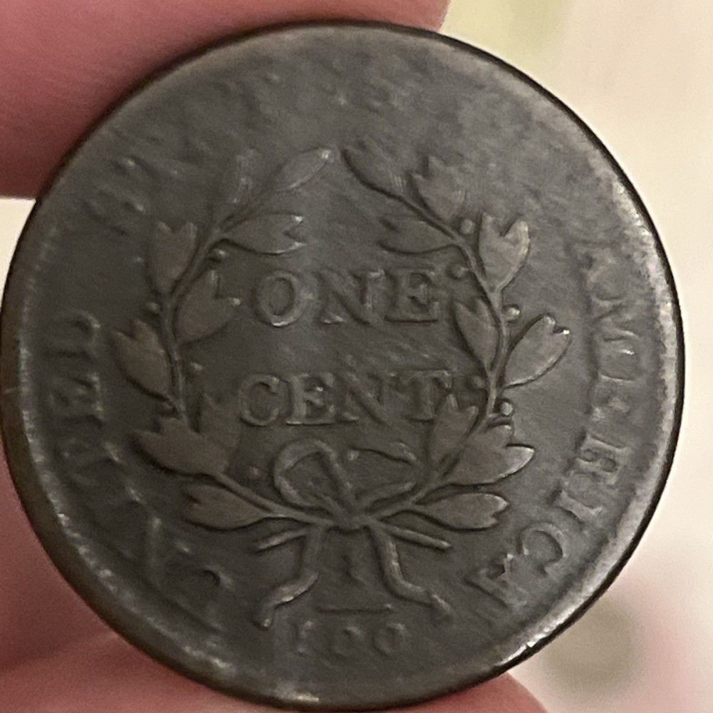 1805 Draped Bust Large Cent Fine Coin