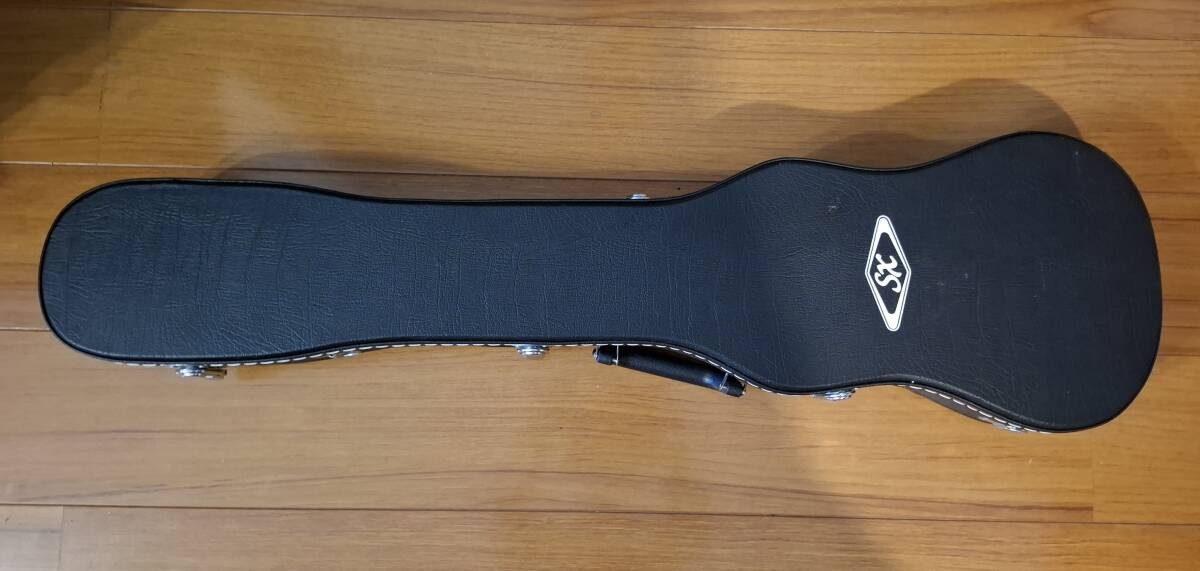 SX Guitars 6-String Electric Lap Steel Guitar Hawaiian with Hard Case