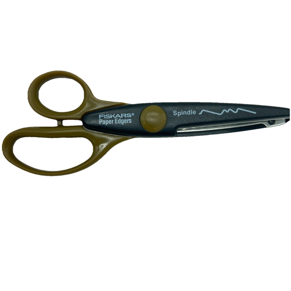 Fiskars Paper Edgers Scissors Decorative Craft Scrapbook Spindle Blade Tool