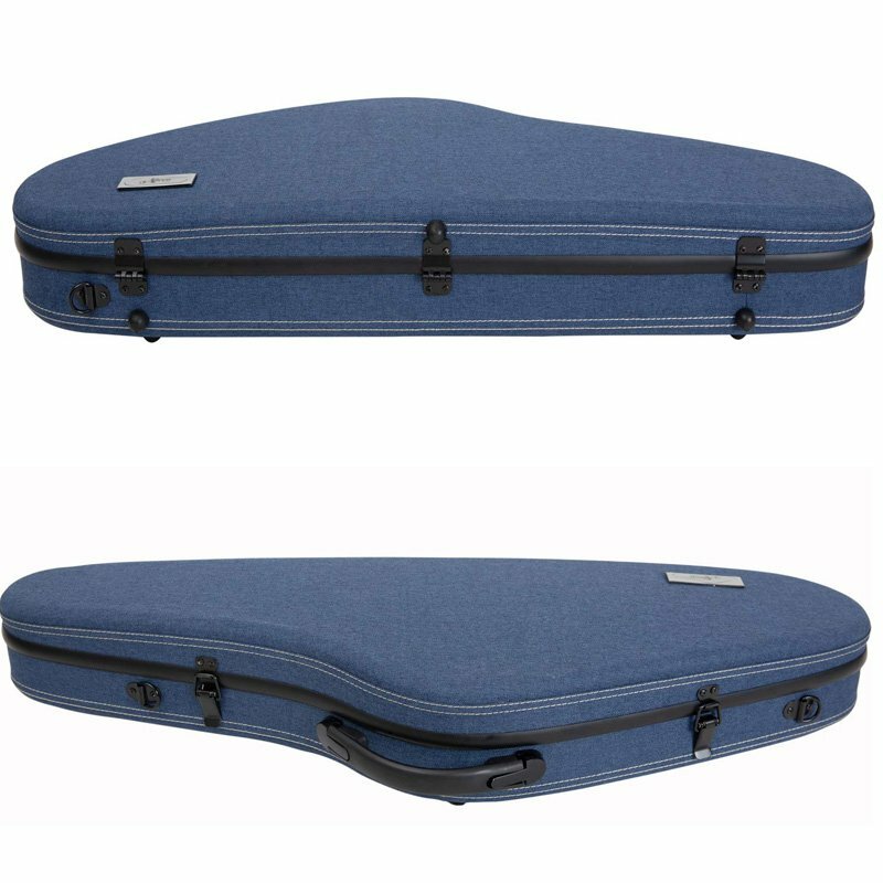 Violin Case, Ultra Light, Waterproof Case with Hydrometer, Aileen RED