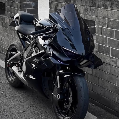 Motorcycle Windshield Wind Deflector Visor Front ONE SIZE D-Clear Windshield