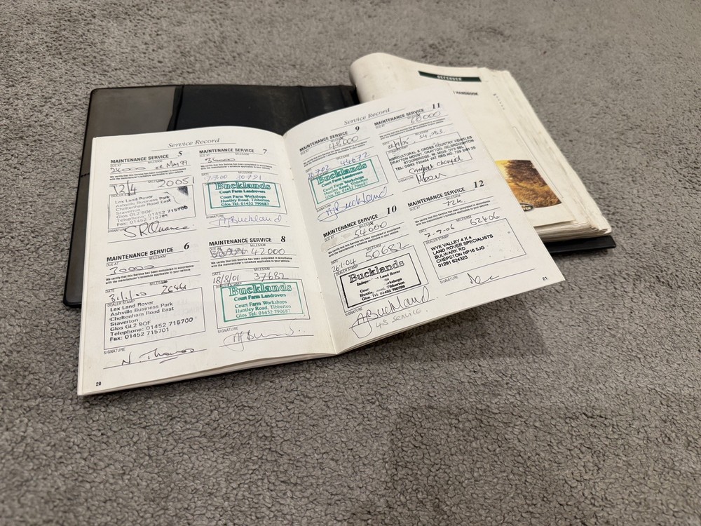 Land Rover Defender Owner Handbook