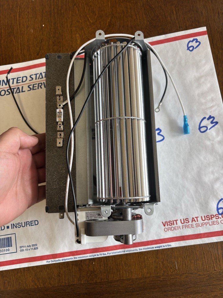 Replacement Stove/Fireplace Blower Kit Model (E327392)