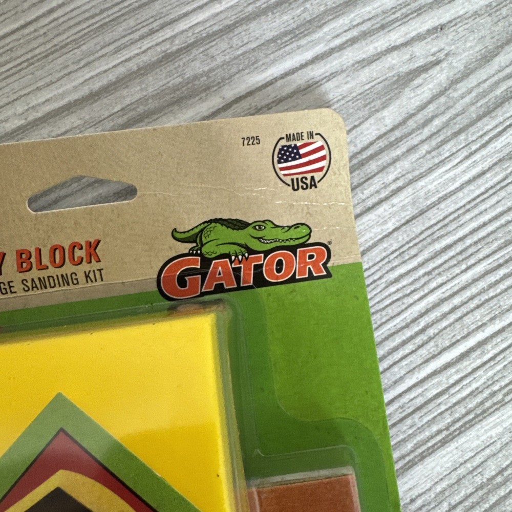 Gator 7225 Zip 13 Pc Hook & Loop Hand Sanding Block Kit