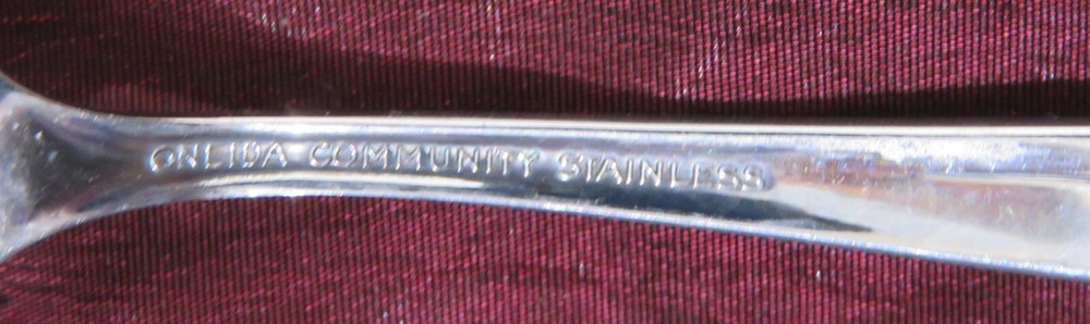 Oneida "My Rose" Stainless Flatware 8 replacement Teaspoons uu
