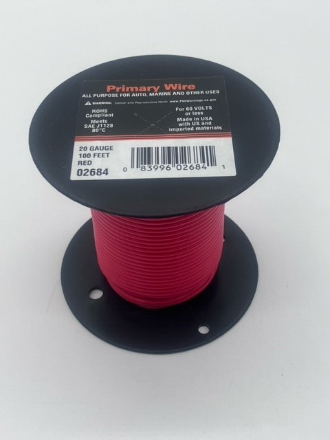 20 Gauge Primary Wire 100% Fine-Stranded Copper USA Made Lot NOT CCA