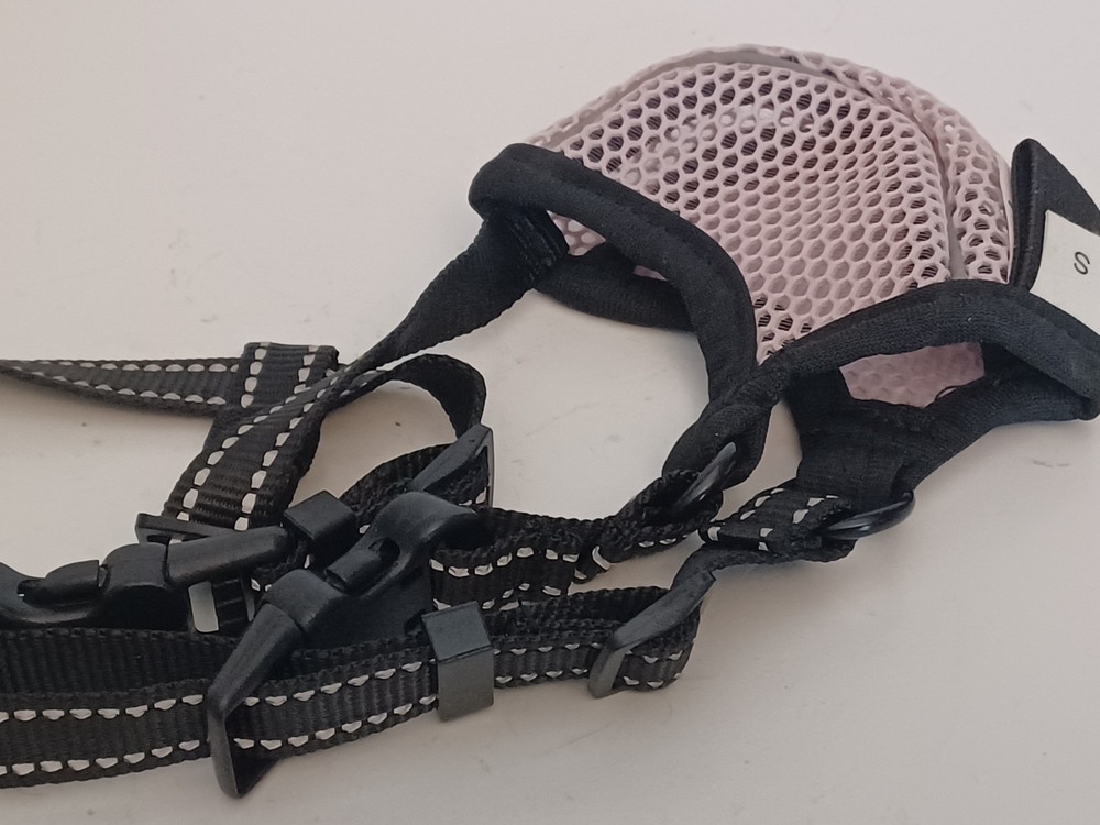 Bonthee Dog Muzzle, Mesh Soft Muzzle for Small Sized Dogs, Breathable (LARGE)