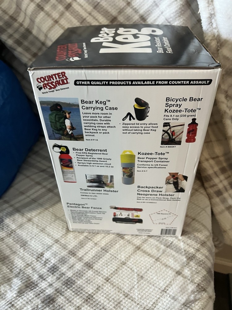 Counter Assault Bear Keg Food Container