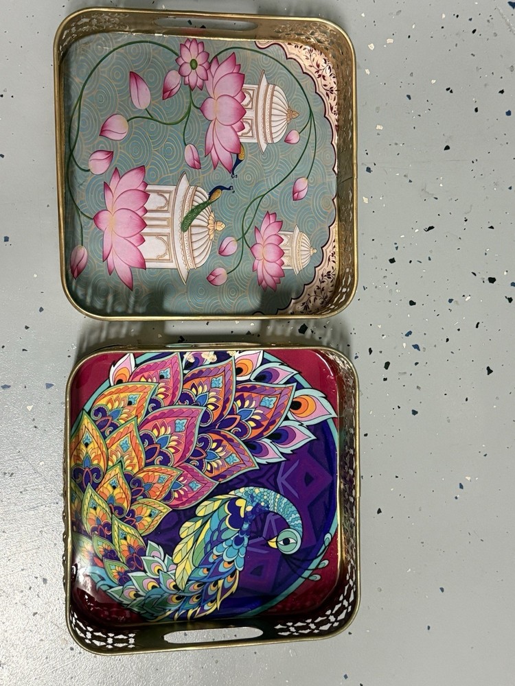 Pichwai Tray 8x8x2