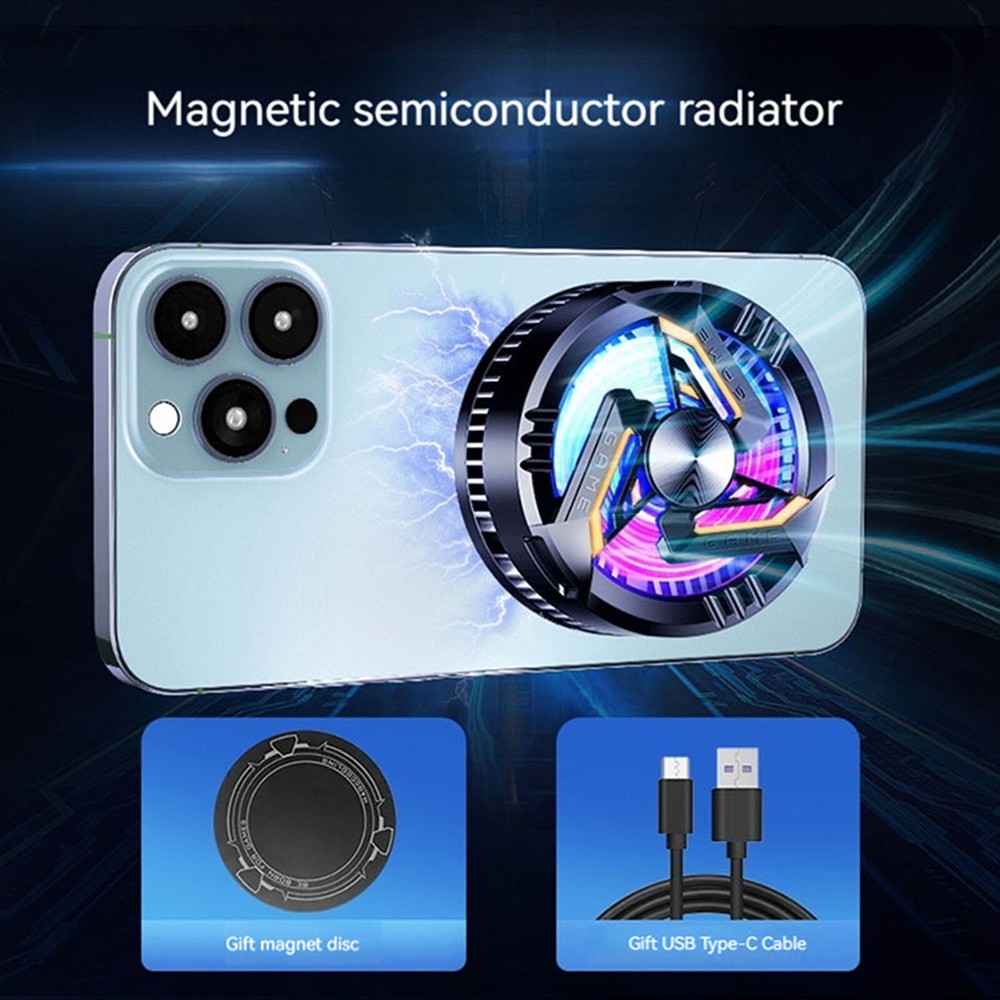 Universal Semiconductor Magnetic Two-speed Adjustable Cell Phone Cooler