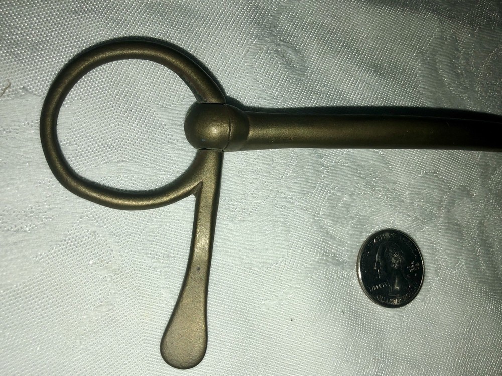 Old Vintage Solid Brass Horse Bit