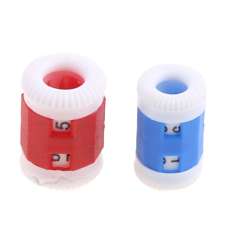 2pcs Row Counter 2 Sizes Knit Knitting Needles New
