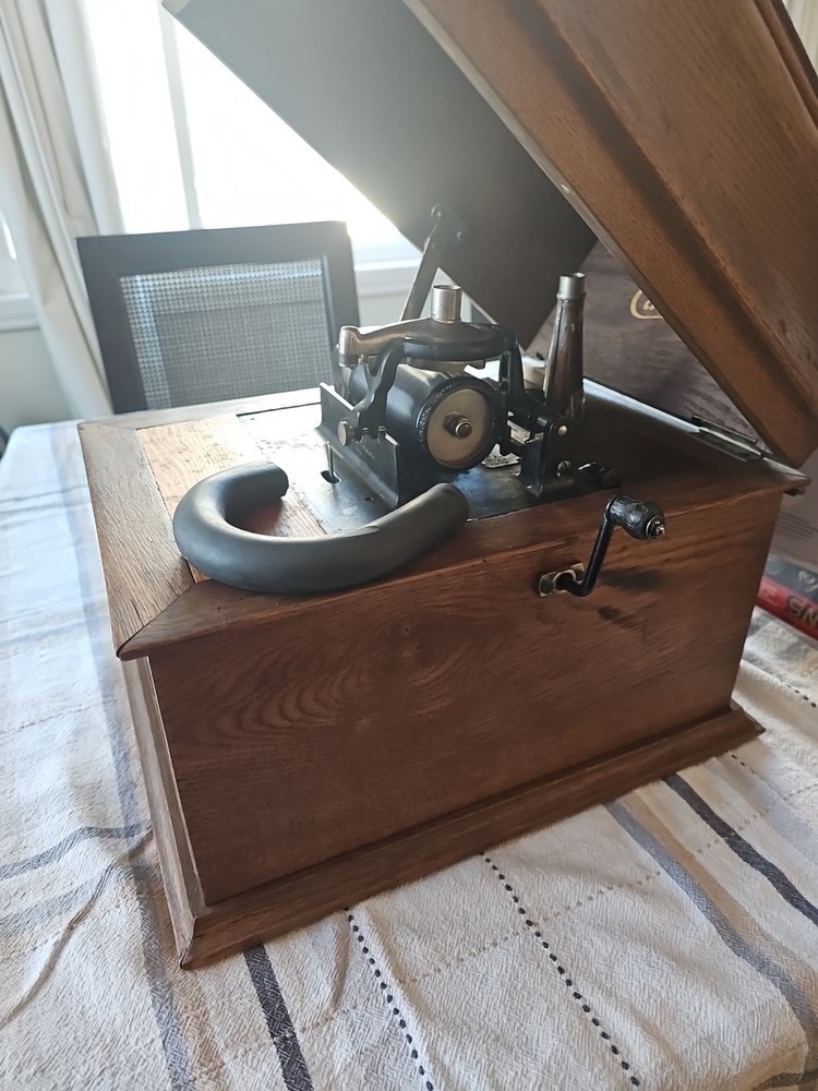 Antique Edison Model X Cylinder Phonograph