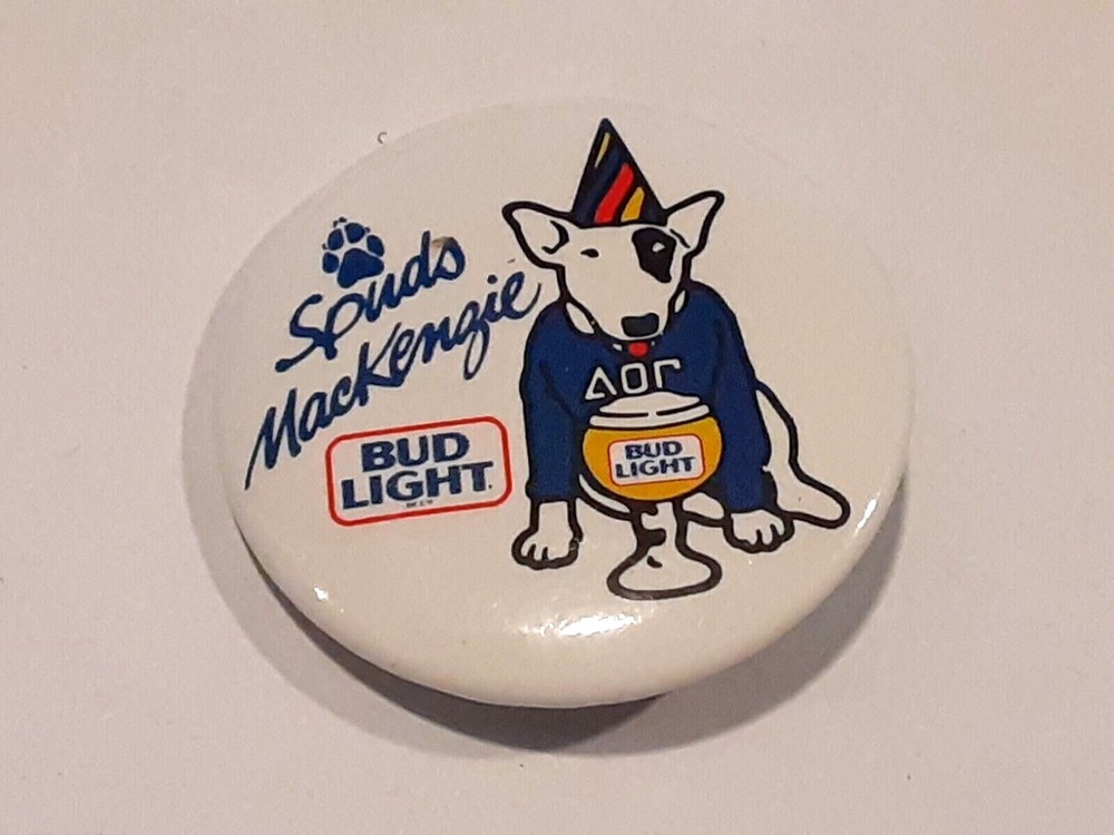 Bud Light-Beer-Spuds pinbacks/button