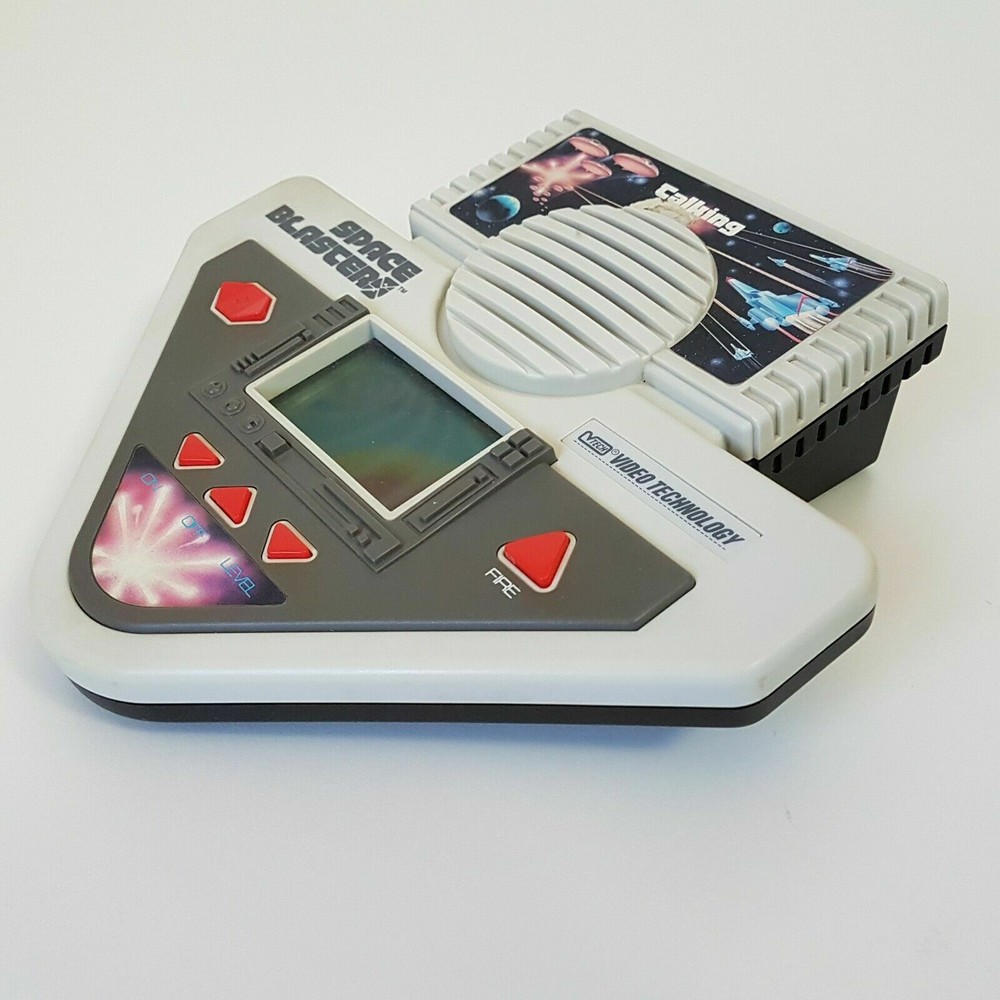 Space Blasters VTech Electronic Hand Held Video Game Talking Vintage WORKING