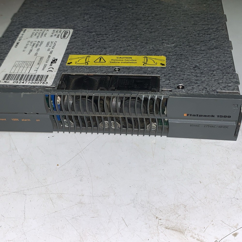 Eltek flatpack 1500 48v/31A 230Vac