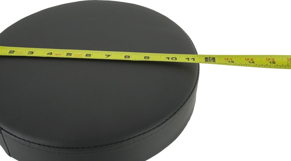 Ddrum Adjustable 12" x 2" Drum Throne Seat Round Padded Stool Hardware