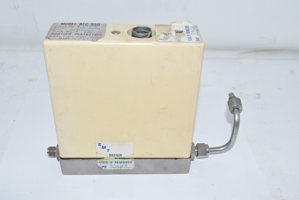 Applied Materials AMAT AFC 550 Mass Flow Controller 6-300 SCCM Hydrogen Gas