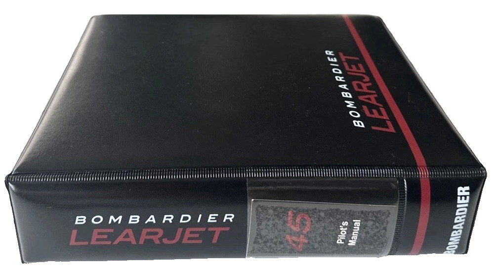 Bombardier LEARJET 45 Pilot’s Manual PM-126A