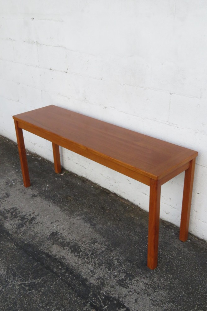 Interform Collection Danish Modern Long Library Console Table 6273