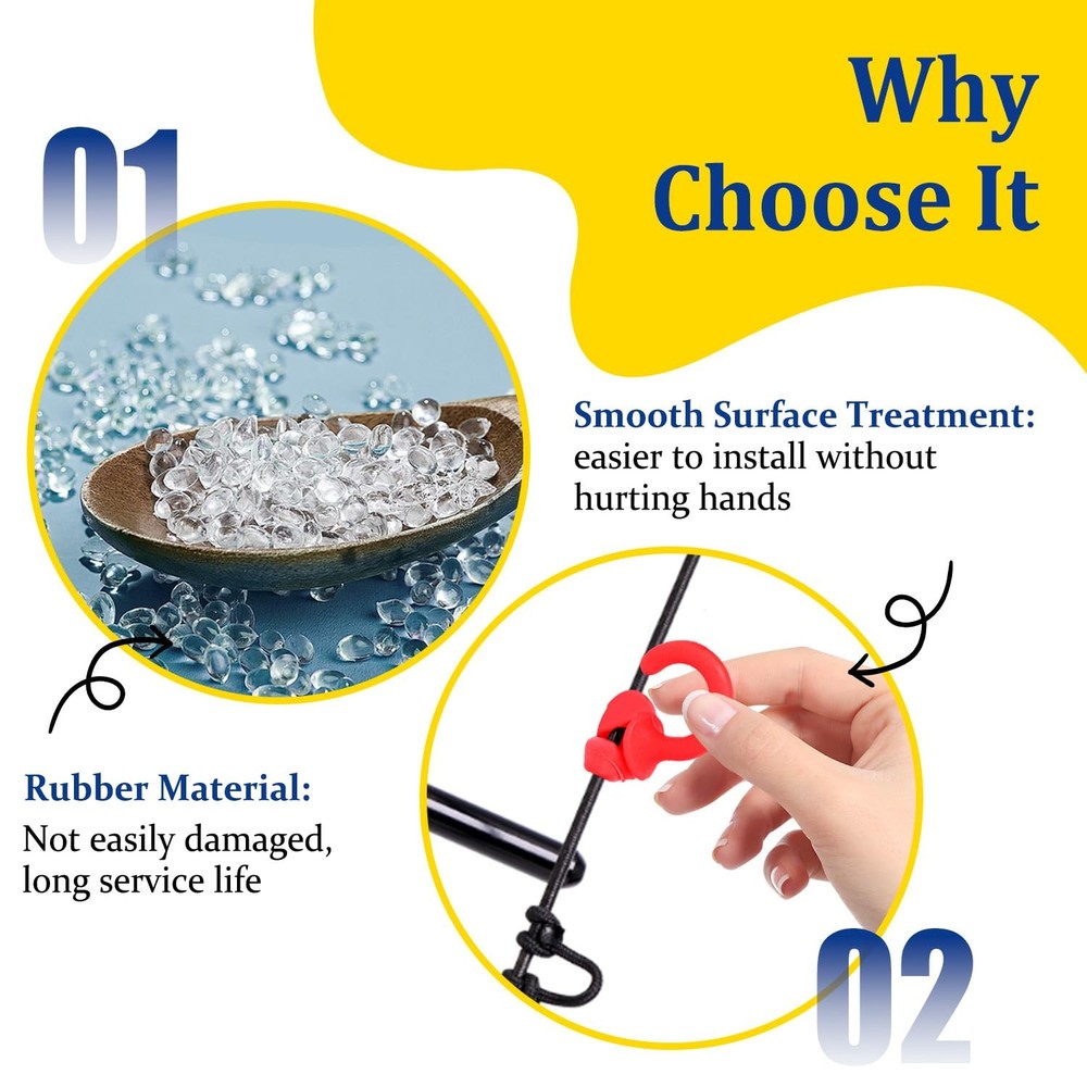 Bow String Dampener Package, Bow String Stabilizer, Compound Bow String Silen...