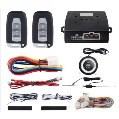Car Keyless Entry System PKE Mode Remote Control Intelligent Alarm System