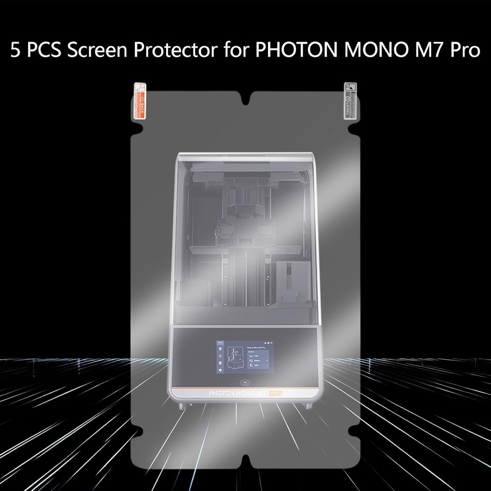 5PCS Screen Protector for Anycubic Photon M7 Pro, Resin 3D Printer Scratch Pr...